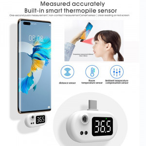 Mobiltelefon hőmérő - Iphone csatlakozás