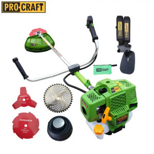 Procraftt benzines fűkasza és bozótvágó T4350