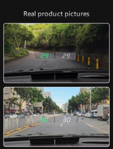 Univerzális Head Up Display, sebesség kivetítés szélvédőre, USB csatlakozás