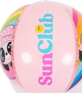 Avenli felfújható strandlabda Panda rózsaszín 40cm