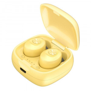 XG12 TWS 5.0 Bluetooth fülhallgató -sárga