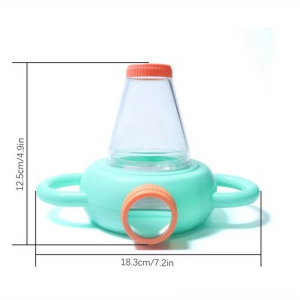 Kézi rovar nagyító - 5X dupla nézetű tiszta megtekintő doboz