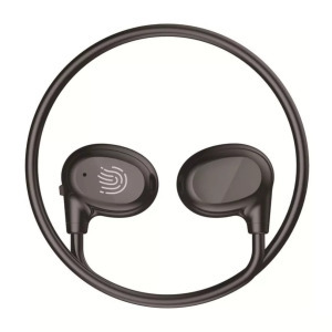 Bluetooth sport fülhallgató, beépített mikrofon, érintésvezérlés, fekete