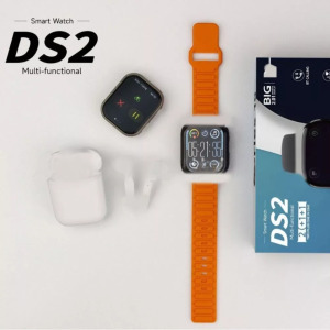 ZTfit DS2 Okosóra+fülhallgató - fekete és narancs szíjjal
