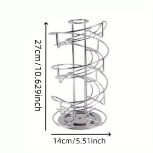 360°-ban forgatható kávékapszula tartó