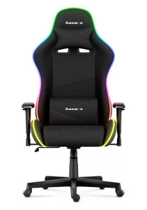 Gamer szék mesh RGB LED fekete