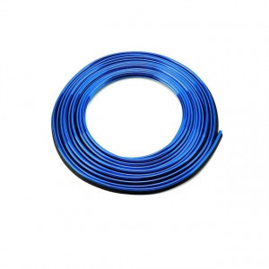 Autós dekorcsík - 5 méter kék