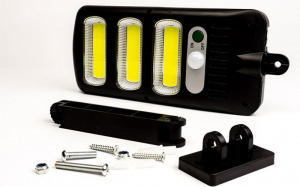 Maxx 200W brutál erős fényű szolár led -es utcai fali reflektor - vízálló, nagy fényszöggel