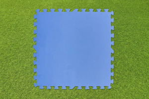Avenli medence vagy masszázsmedence alátét kék 55x55cm 9db/csomag