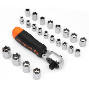 46 részes szerszámkészlet franciakulccsal