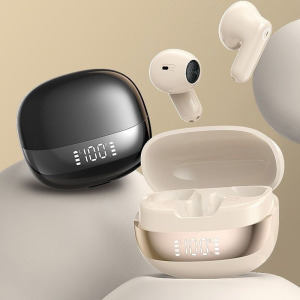 SonicEdge M15 TWS fülhallgató, fekete