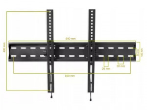 TV Fali tartó konzol, dönthető - 32