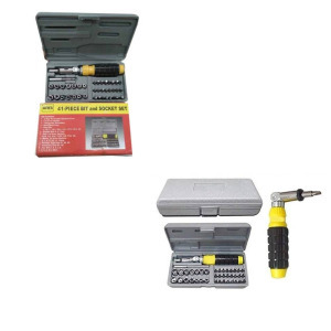 Aiwa 41 részes bitfejes csavarhúzó készlet