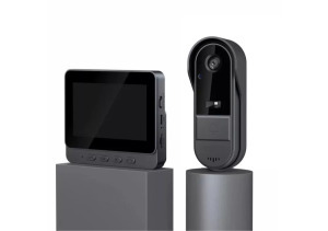 Vezetéknélküli videós kapucsengő, 4.3