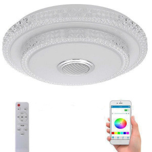 Smart Lamp - Intelligens RGBW mennyezeti lámpa Bluetooth hangszóróval Smart Lamp - Intelligens RGBW mennyezeti lámpa Bluetooth hangszóróval