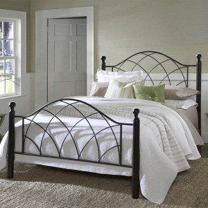 Lotti fém ágykeret 160x200, fekete