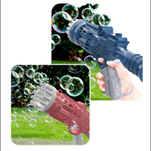 Buborékfújó pisztoly 24 lyukú, sötétkék - MS-925