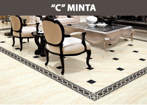 Vintage csempematrica, C minta