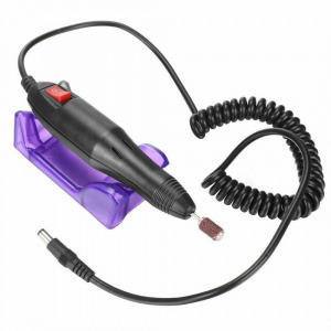 Elektromos pedikűr, manikűr, műköröm csiszoló, polírozógép - 12 darabos