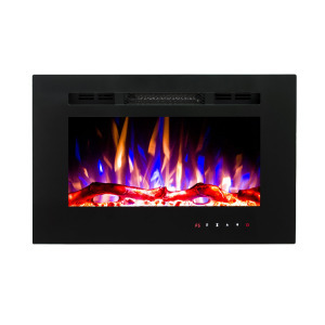 Elektromos beépíthető kandalló Aladin, Art Flame, 420*660*135 mm