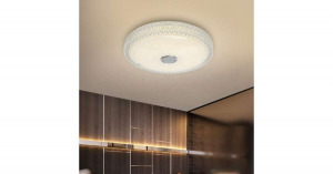 Smart Lamp - Intelligens RGBW mennyezeti lámpa bluetooth hangszóróval, 3000-6500K