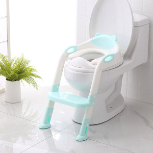 WC szűkítő létrával - kék WC szűkítő létrával - kék