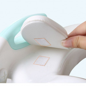 WC szűkítő létrával - kék