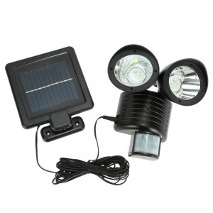 Dupla mozgásérzékelős szolár világítás