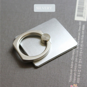 Telefon gyűrű, szelfi gyűrű, telefontartó gyűrű - ezüst