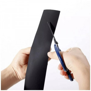 Szilikon védőszegély, fekete