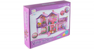 Villa ház, pónikkal és kiegészítőkkel