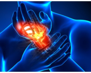 Kineziológiai csukló tapasz - kék színben - MS-132