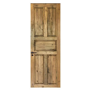 Viranda 3D öntapadós ajtómatrica - "Wooden Door 6" mérete: 77 × 200 cm
