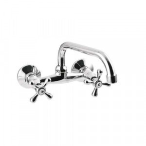 Retro kétsoros konyhai mosogató csaptelep