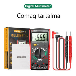 Aneng Professzionális multiméter, DC/AC Amper/Volt, Ohm, F, dióda, trióda