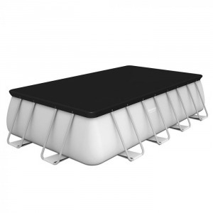 Bestway kefalónia szögletes fémvázas medence szett 549 x 274 x 122 cm