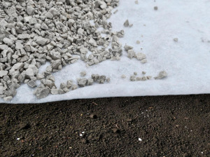 Geotextil/geofilc 120 g/m2 1m x 20fm fehér (20m2)