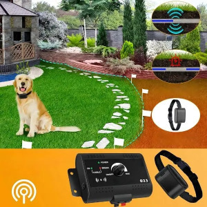 Elektromos nyakörv - láthatatlan kerítés kutyáknak és macskáknak - 300 m