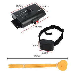 Elektromos nyakörv - láthatatlan kerítés kutyáknak és macskáknak - 300 m