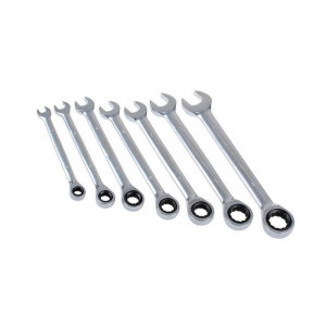 Racsnis kombinált villáskulcs készlet 8-19mm 7 részes