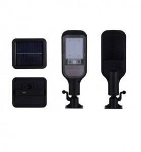 JWL 160w erős fényű napelemes vízálló led-es mozgásérzékelős utcai/kültéri/fali lámpa (bbv) (bbl)