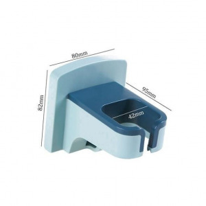 Öntapadós hajszárító tartó fehér