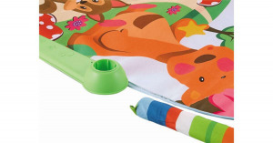 LittleONE Játszószőnyeg babatornázóval -zöld