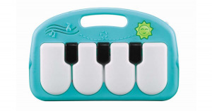 LittleONE Játszószőnyeg babatornázóval -zöld