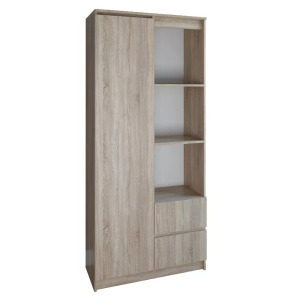 Odell Bily RS-80 gardróbszekrény, 80x180x35 cm, sonoma