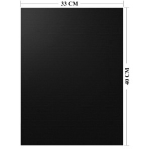 4db Tapadásmentes újrahasználható hőálló sütőlap grillezéshez/sütőbe, 33 x 40 cm