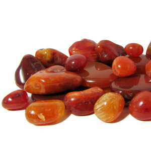 Karneol drágakő fa, 160 kövel - Siker köve - MS-418
