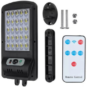 Napelemes fali lámpa mozgásérzékelővel, 200 W - MS-705