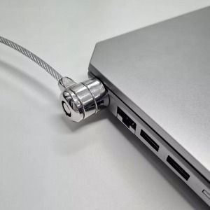 Nedis notebook zár, fémből, kulcsos, 1.8m