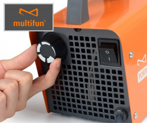 Multifun elektromos fűtőberendezés, narancssárga